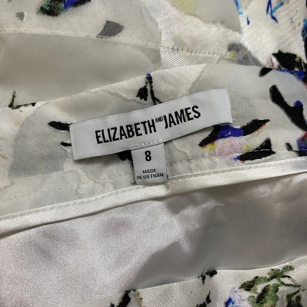 Elizabeth And James ‘Risley’ Print A-Line Skirt View 6